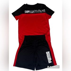 Little Boys Puma Outfit Set